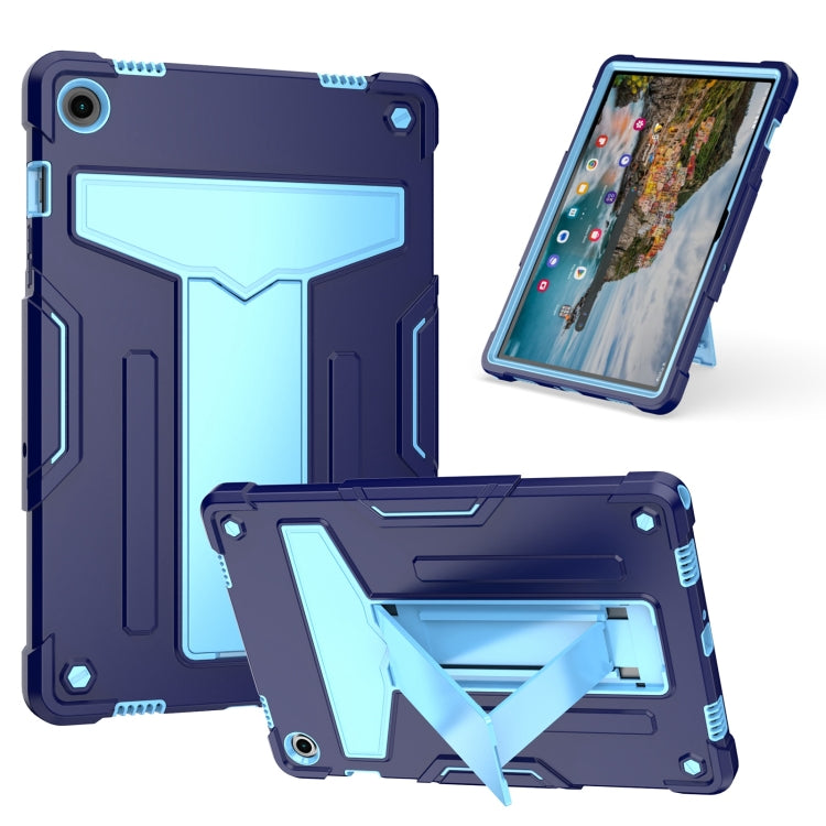 Custodia per tablet PC ibrida in silicone robot T Holder, For Samsung Galaxy Tab S9 FE+ / S9+, For Samsung Galaxy Tab S9 FE / S9, For Samsung Galaxy Tab A9+, For Samsung Galaxy Tab A9