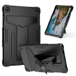 Custodia per tablet PC ibrida in silicone robot T Holder, For Samsung Galaxy Tab S9 FE+ / S9+, For Samsung Galaxy Tab S9 FE / S9, For Samsung Galaxy Tab A9+, For Samsung Galaxy Tab A9