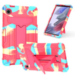 Custodia per tablet PC ibrida in silicone robot T Holder, For Samsung Galaxy Tab S9 FE+ / S9+, For Samsung Galaxy Tab S9 FE / S9, For Samsung Galaxy Tab A9+, For Samsung Galaxy Tab A9