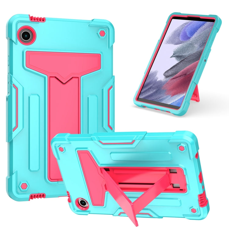 Custodia per tablet PC ibrida in silicone robot T Holder, For Samsung Galaxy Tab S9 FE+ / S9+, For Samsung Galaxy Tab S9 FE / S9, For Samsung Galaxy Tab A9+, For Samsung Galaxy Tab A9