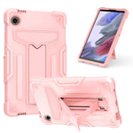 Custodia per tablet PC ibrida in silicone robot T Holder, For Samsung Galaxy Tab S9 FE+ / S9+, For Samsung Galaxy Tab S9 FE / S9, For Samsung Galaxy Tab A9+, For Samsung Galaxy Tab A9