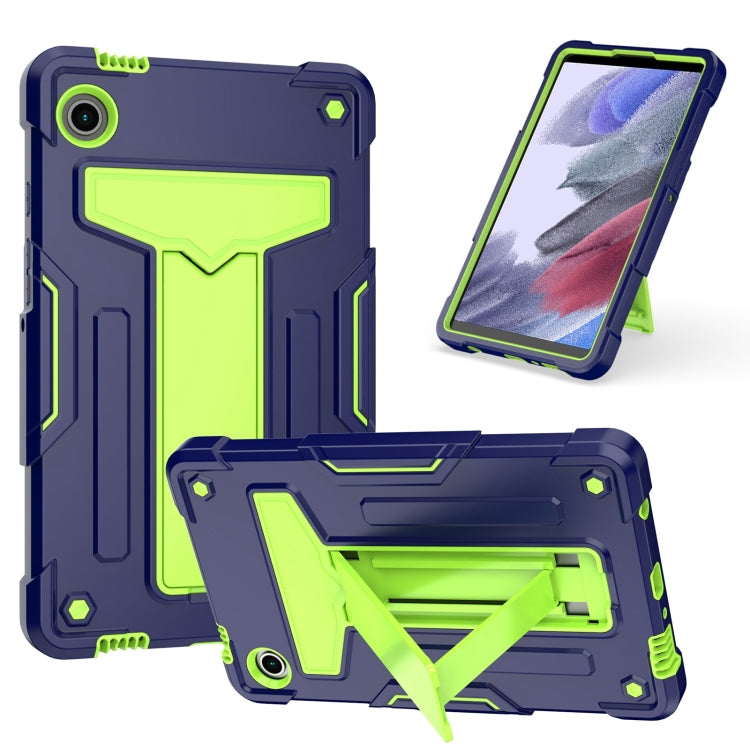 Custodia per tablet PC ibrida in silicone robot T Holder, For Samsung Galaxy Tab S9 FE+ / S9+, For Samsung Galaxy Tab S9 FE / S9, For Samsung Galaxy Tab A9+, For Samsung Galaxy Tab A9