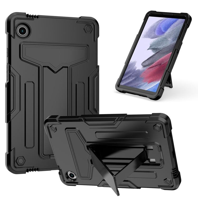 Custodia per tablet PC ibrida in silicone robot T Holder, For Samsung Galaxy Tab S9 FE+ / S9+, For Samsung Galaxy Tab S9 FE / S9, For Samsung Galaxy Tab A9+, For Samsung Galaxy Tab A9