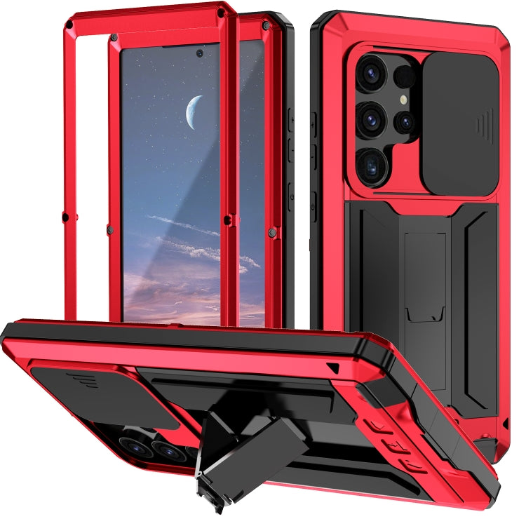 Custodia impermeabile con supporto per Samsung Galaxy S25 Ultra