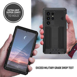Custodia impermeabile con supporto per Samsung Galaxy S25 Ultra