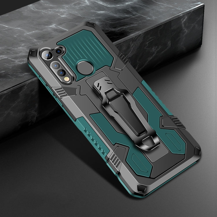 Machine Armor Warrior PC antiurto + custodia protettiva in TPU, For Motorola Moto G8 Power