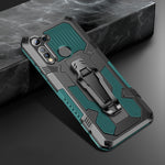 Machine Armor Warrior PC antiurto + custodia protettiva in TPU, For Motorola Moto G8 Power