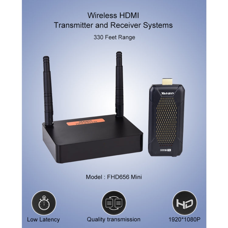 Trasmettitore e Ricevitore Wireless HDMI 1080P 100m