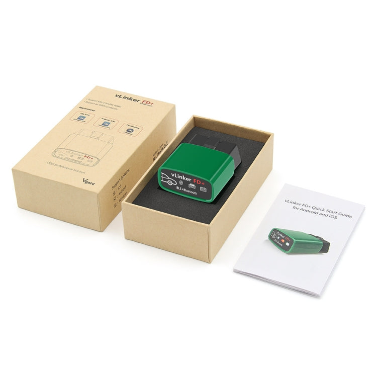 VLINKER FD + V2.2 Bluetooth 4.0 Rilevatore diagnosi guasti OBD per auto, FD + V2.2 Bluetooth 4.0