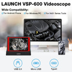 Videoscopio VSP-600 USB HD per riparazione auto