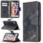Custodia portafoglio in pelle sintetica per iPhone XR/XS/X