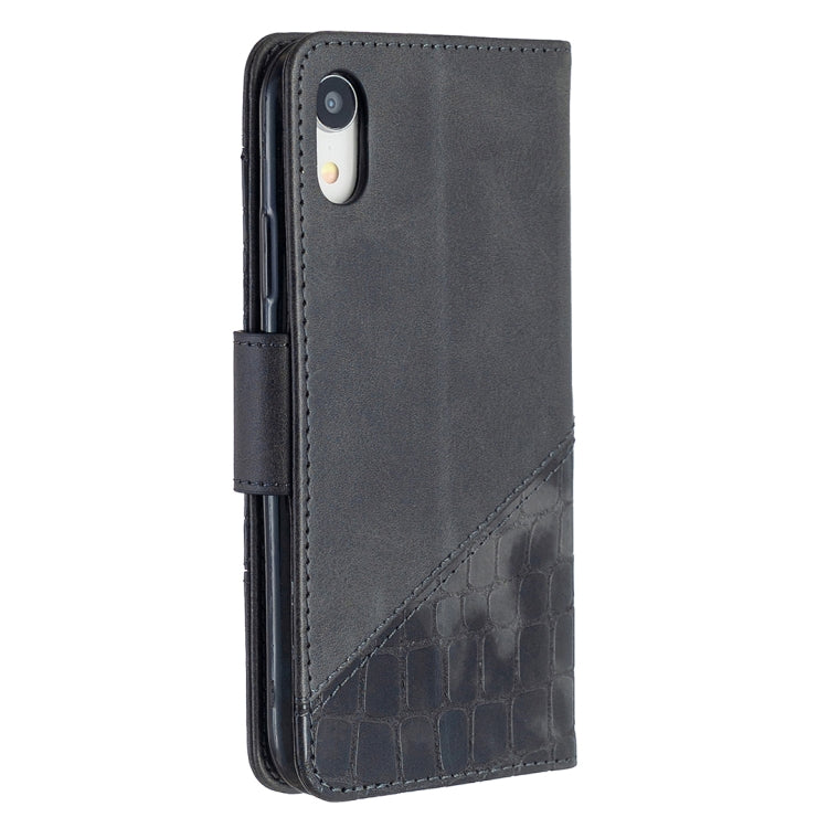 Custodia portafoglio in pelle sintetica per iPhone XR/XS/X