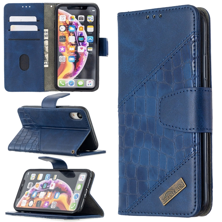 Custodia portafoglio in pelle sintetica per iPhone XR/XS/X