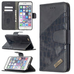 Custodia portafoglio in pelle sintetica per iPhone XR/XS/X