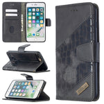 Custodia portafoglio in pelle sintetica per iPhone 8 Plus e 11