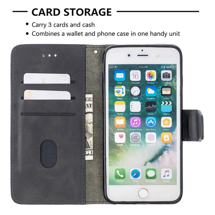 Custodia portafoglio in pelle sintetica per iPhone 8 Plus e 11