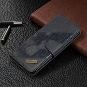 Custodia in pelle sintetica per iPhone 8 Plus e 11