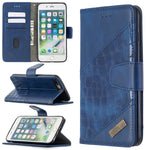 Custodia portafoglio in pelle sintetica per iPhone 8 Plus e 11