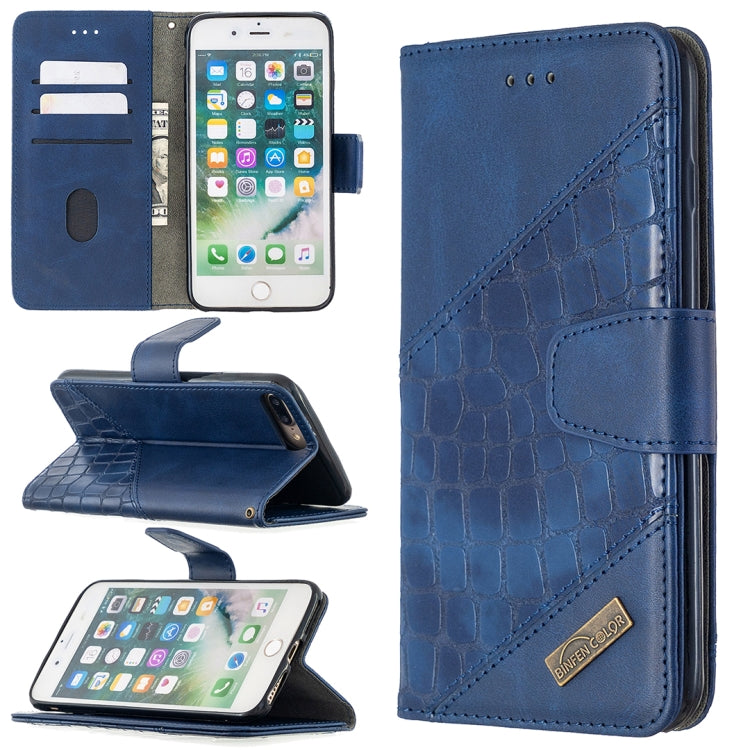 Custodia portafoglio in pelle sintetica per iPhone 8 Plus e 11