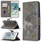 Custodia portafoglio in pelle sintetica per iPhone 8 Plus e 11