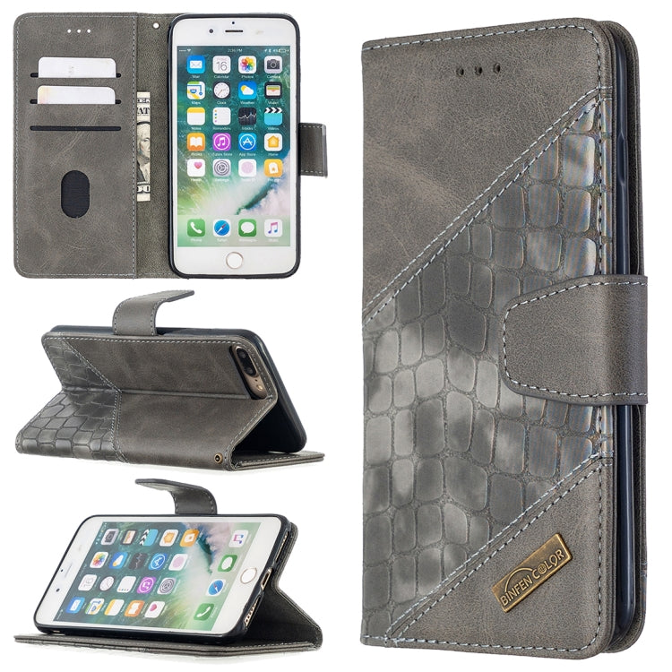 Custodia portafoglio in pelle sintetica per iPhone 8 Plus e 11
