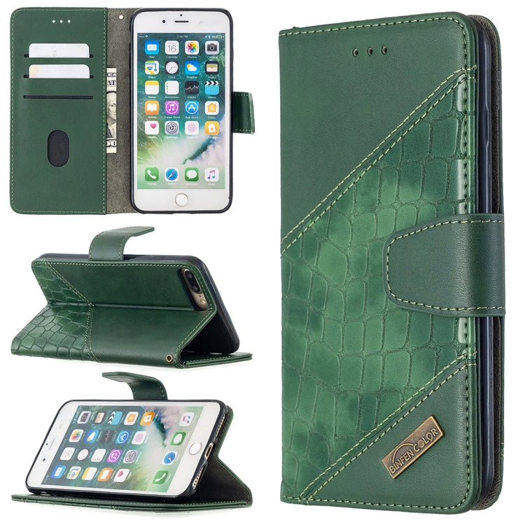 Custodia portafoglio in pelle sintetica per iPhone 8 Plus e 11