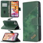 Custodia portafoglio in pelle sintetica per iPhone 8 Plus e 11