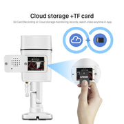 La telecamera intelligente per visione notturna con rilevamento del movimento Q39 supporta l'interfono vocale, US Plug, EU Plug, AU Plug, UK Plug