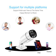 La telecamera intelligente per visione notturna con rilevamento del movimento Q39 supporta l'interfono vocale, US Plug, EU Plug, AU Plug, UK Plug