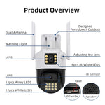 Telecamera IP WiFi con visione notturna e rilevamento movimento