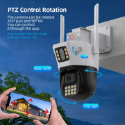 La telecamera intelligente per visione notturna con rilevamento del movimento QX86 supporta l'interfono vocale, US Plug, EU Plug, AU Plug, UK Plug
