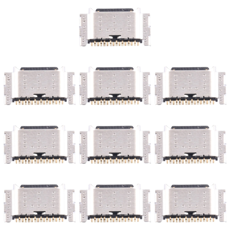 10pcs Original Charging Port Connector, For Realme Q2, For Realme Q3, For Realme V3, For Realme V5, For Realme V11 5G, For Realme V13, For Realme V15, For Realme X3, For Realme X3 Pro