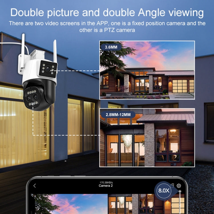 Telecamera IP WiFi Dome con Riconoscimento Umanoide AI