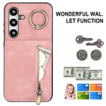 Custodia portafoglio Samsung Galaxy S24 5G in pelle PU