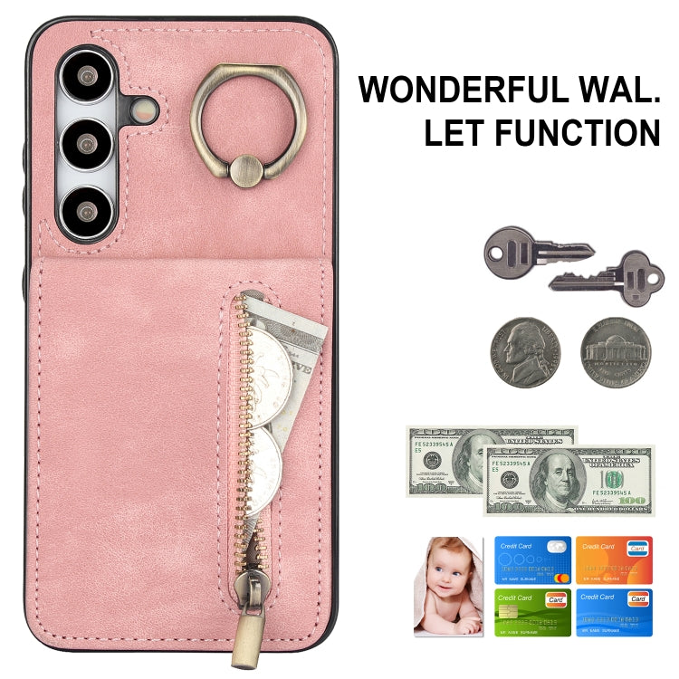 Custodia portafoglio Samsung Galaxy S24 5G in pelle PU