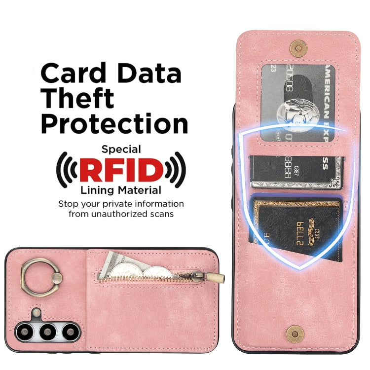 Custodia portafoglio Samsung Galaxy S24 5G in pelle PU