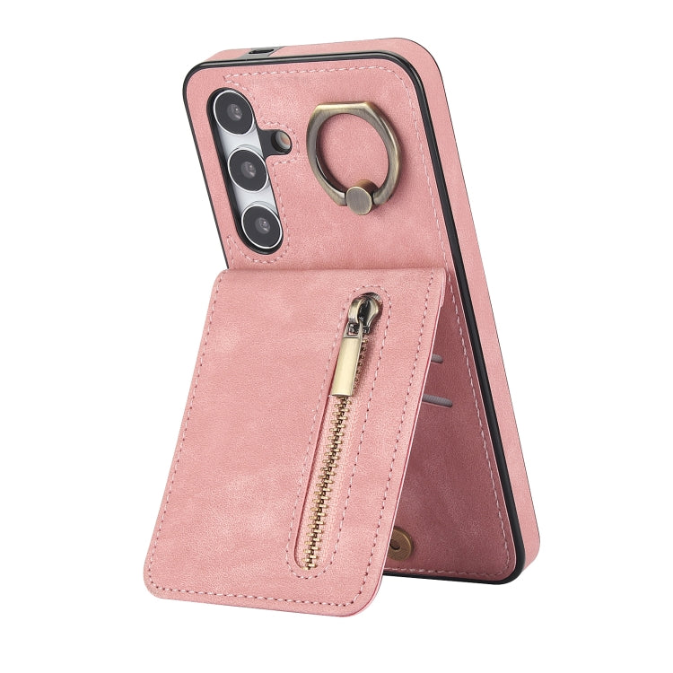 Custodia portafoglio con slot RFID per Samsung Galaxy S25 Edge