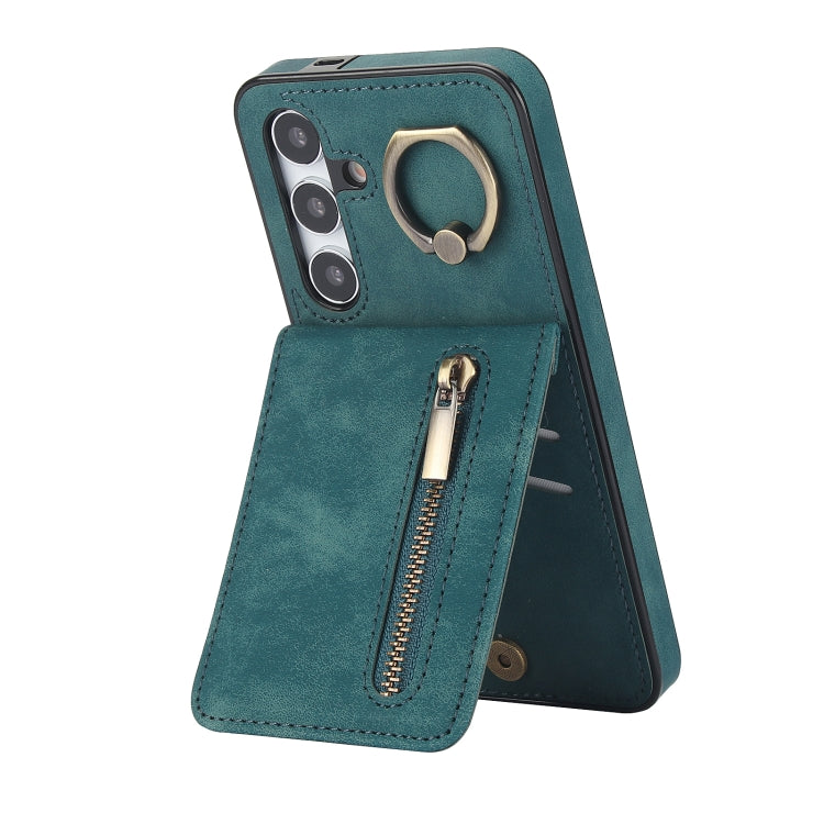 Custodia portafoglio con slot RFID per Samsung Galaxy S25 Edge