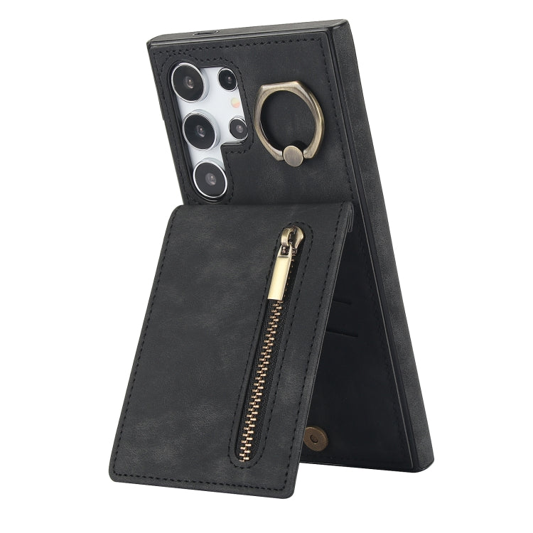Custodia portafoglio con slot RFID per Samsung Galaxy S25 Edge