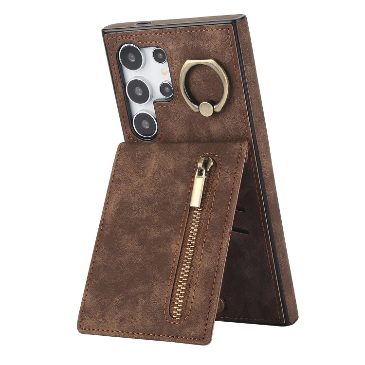 Custodia portafoglio con slot RFID per Samsung Galaxy S25 Edge