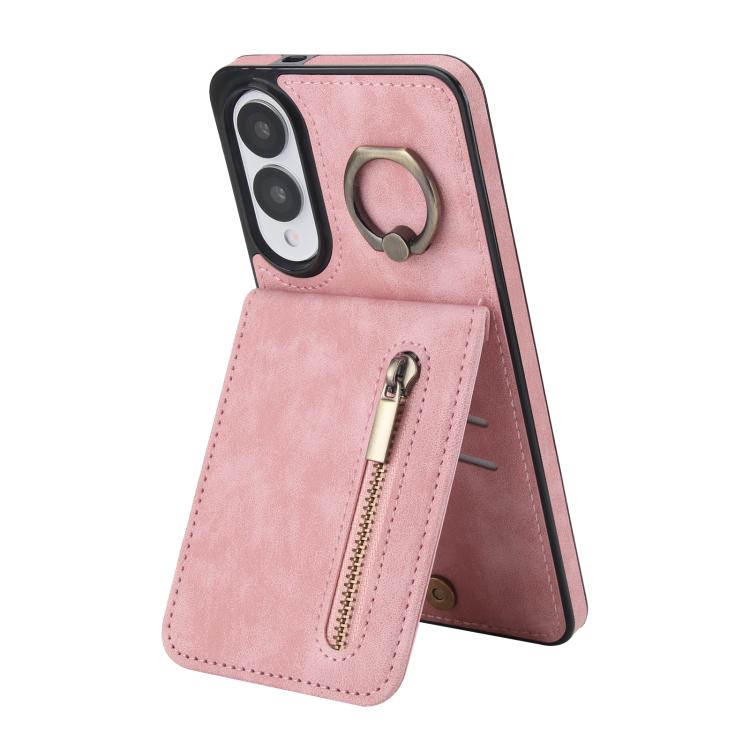 Custodia portafoglio con slot RFID per Samsung Galaxy S25 Edge