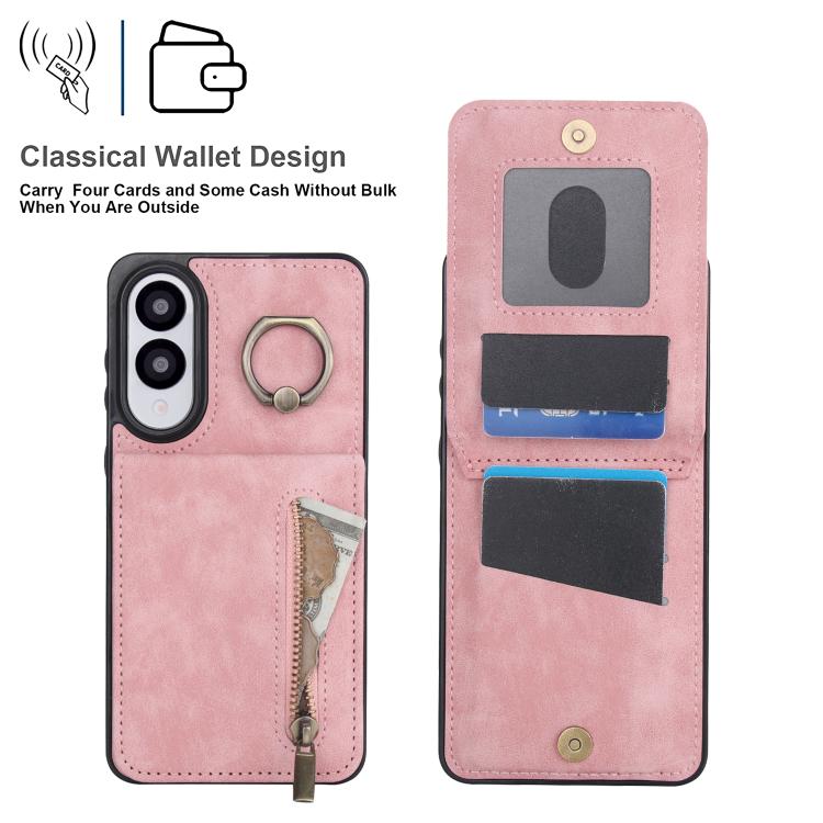Custodia portafoglio con slot RFID per Samsung Galaxy S25 Edge