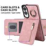 Custodia portafoglio con slot RFID per Samsung Galaxy S25 Edge