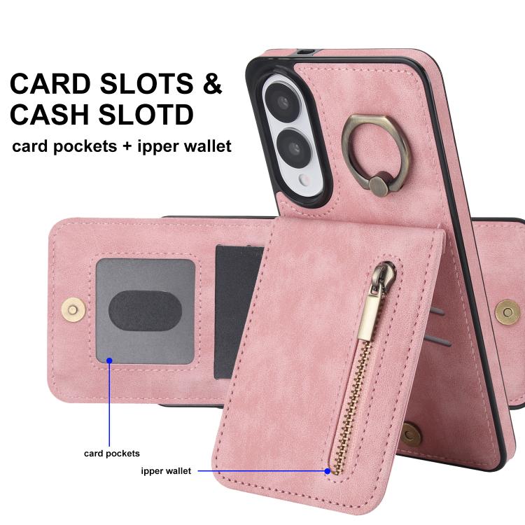 Custodia portafoglio con slot RFID per Samsung Galaxy S25 Edge