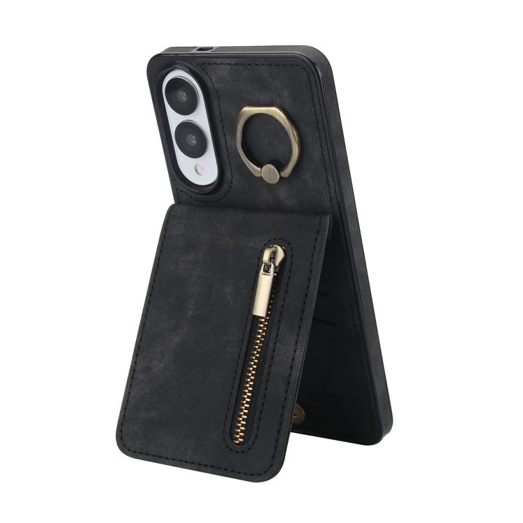 Custodia portafoglio con slot RFID per Samsung Galaxy S25 Edge