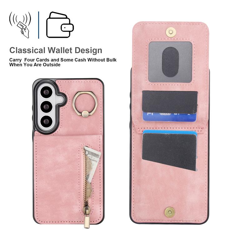 Custodia portafoglio con slot RFID per Samsung Galaxy S26+