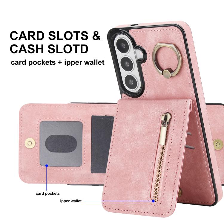 Custodia portafoglio con slot RFID per Samsung Galaxy S26+