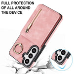 Custodia portafoglio con slot RFID per Samsung Galaxy S26+