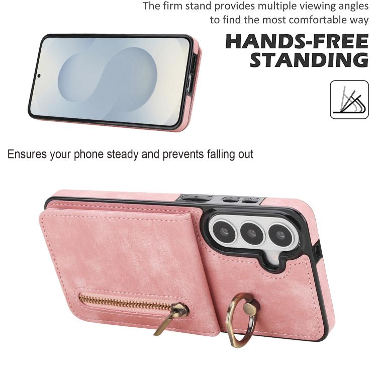 Custodia portafoglio con slot RFID per Samsung Galaxy S26+