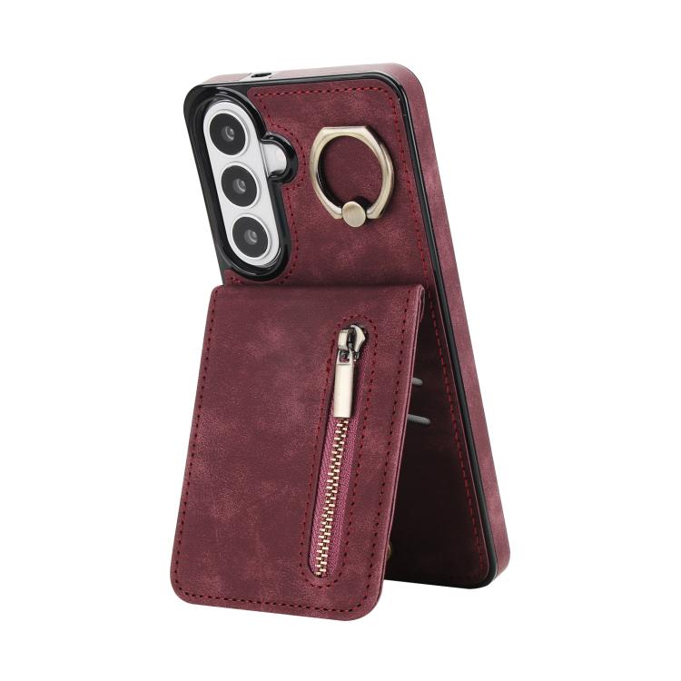 Custodia portafoglio con slot RFID per Samsung Galaxy S26+